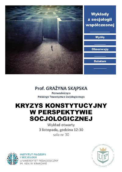 20161103 IFiS wyklad Kryzys konstytucyjny w perspektywie socjologicznej