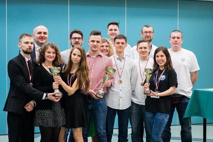 Reprezentacja Uniwersytetu Pedagogicznego na II Akademickich Mistrzostwach Polski Pierwszej Pomocy w Szczyrku, 29-31 marca 2017 r.