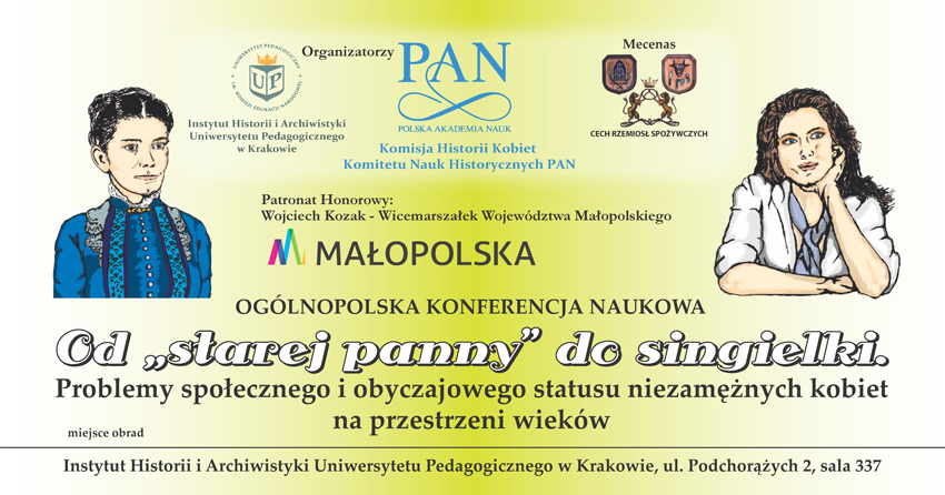 Program konferencji naukowej Od „starej panny” do singielki..., 7-9 czerwca 2017