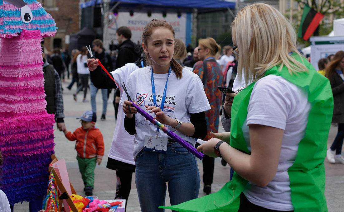 Uniwersytet Pedagogiczny na 19. Festiwalu Nauki i Sztuki w Krakowie, zdjęcie 2 (2)