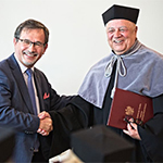 prof. Kazimierz Karolczak i prof. Michał Śliwa
