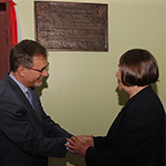 prof. Kazimierz Karolczak i Aleksandra Szemioth