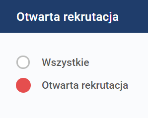 Otwarta rekrutacja śródroczna