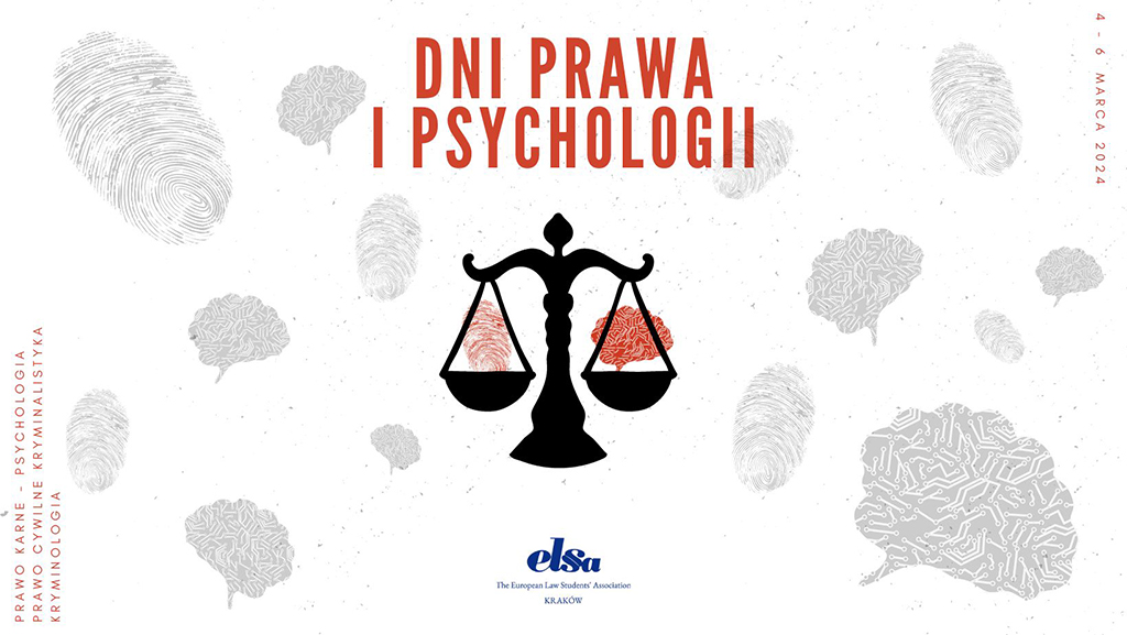 grafika reklamująca V Dni Prawa i Psychologii