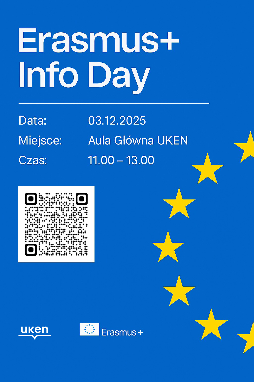 Erasmus+ Info Day (plakat)
