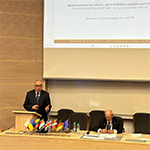 prof. dr hab. Czesław Kłak przy mównicy