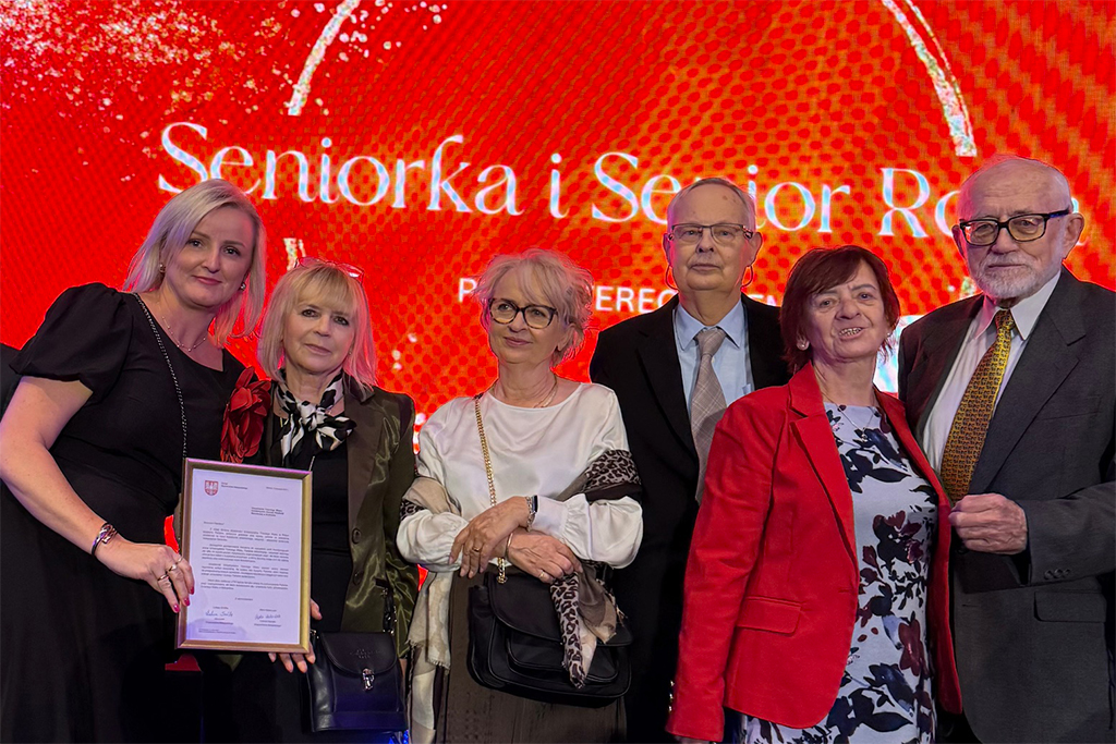 przedstawiciele UTW UKEN na gali