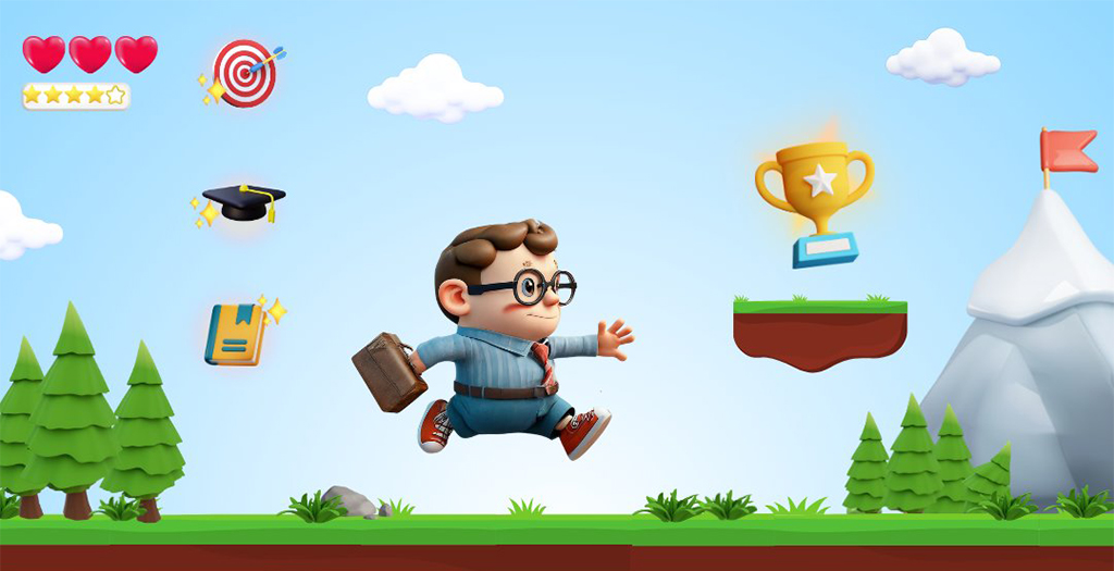 , stylistyka nawiązująca do gier wideo