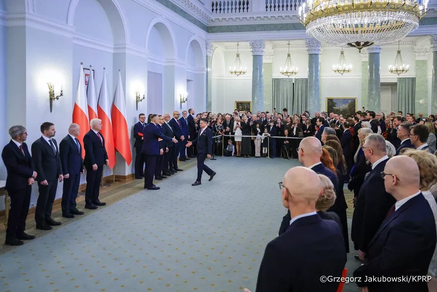 Karol Nawrocki wręcza nominacje profesorskie