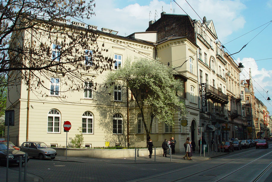 The building of the Pedagogical University of Cracow at ul. Karmelicka 41