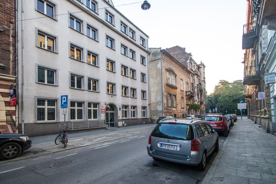 The building of the Pedagogical University of Cracow at ul. Studencka 5